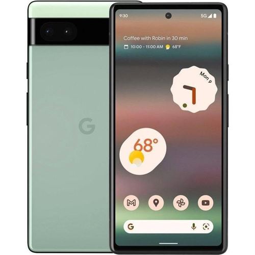 Google Pixel 6a 5G (128GB/Sage Green) uden abonnement